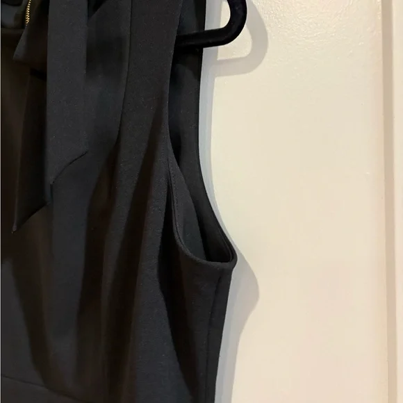 Calvin Klein Black Midi Sheath Cocktail Dress | Needs Hem Fixed | Fire Sale - Picture 5 of 6